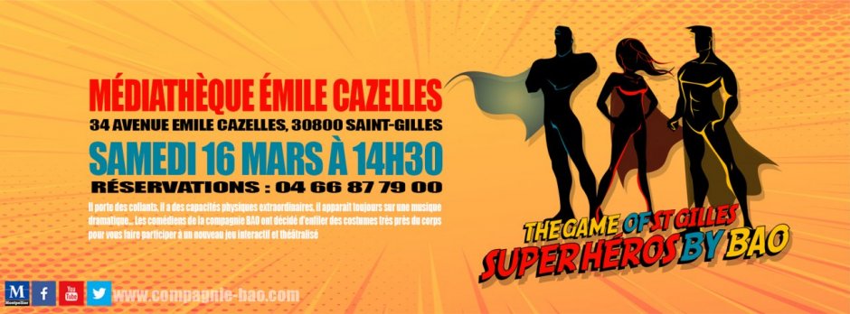 SUPER-HEROS By BAO c'est à Saint-Gilles