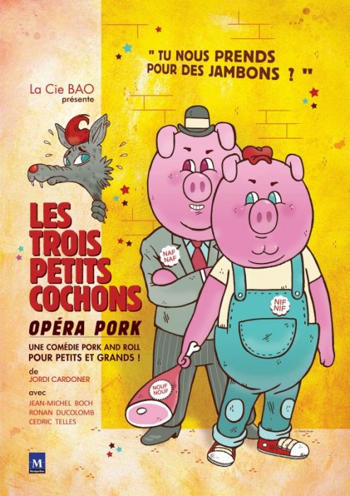 Les 3 petits cochons - La Comédie de Grenoble - Billetterie officielle
